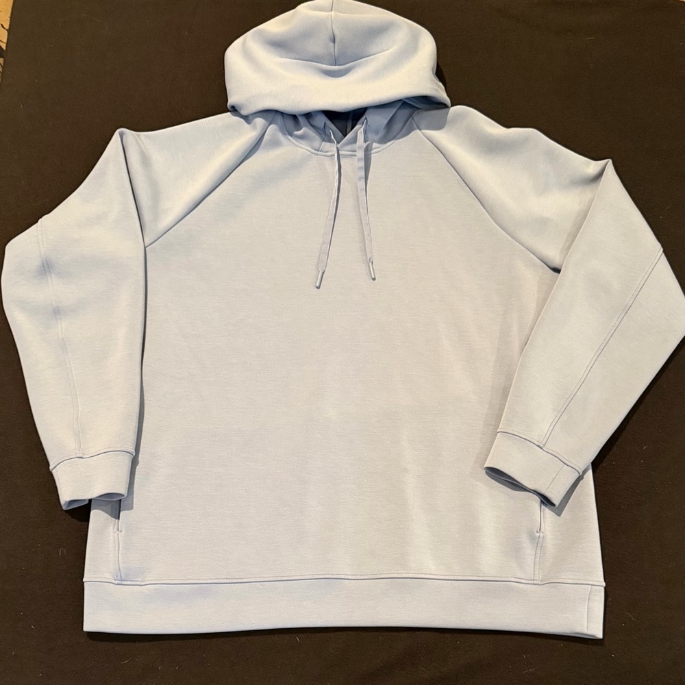 Lululemon Smooth Spacer Classic-Fit Pullover Hoodie Soft Blue XL